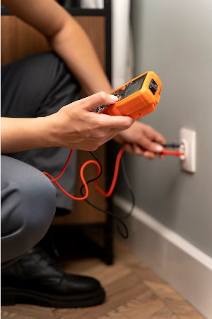 We test electrical installations for reliability, security and efficiency